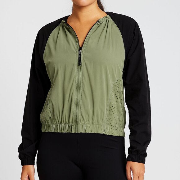 Scotch & Soda Jackets & Blazers - SCOTCH & SODA Club Monaco Zip Up Jacket Green Black Size‎ Small